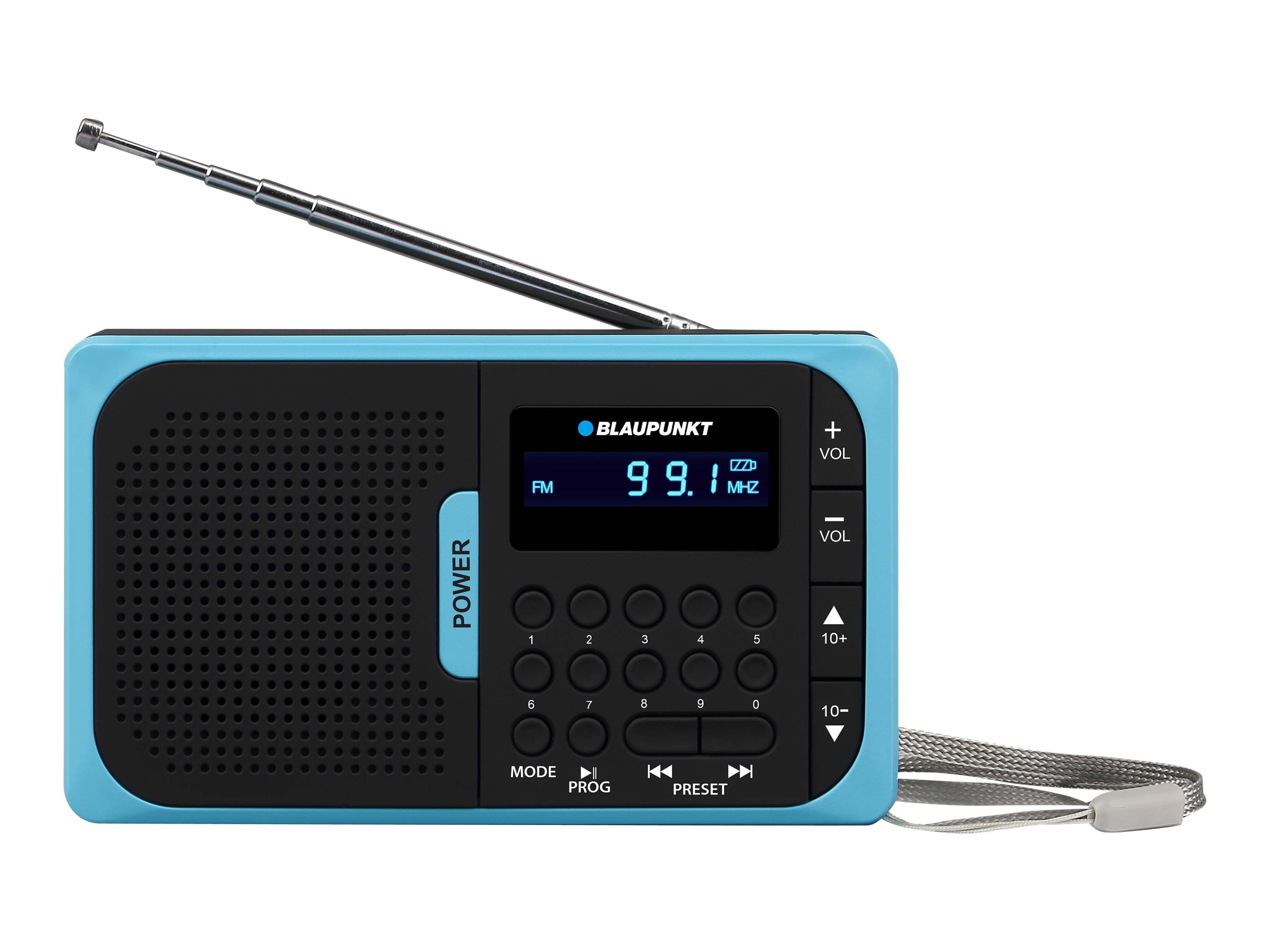 Blaupunkt PR5BL Privat radio Sort Blå