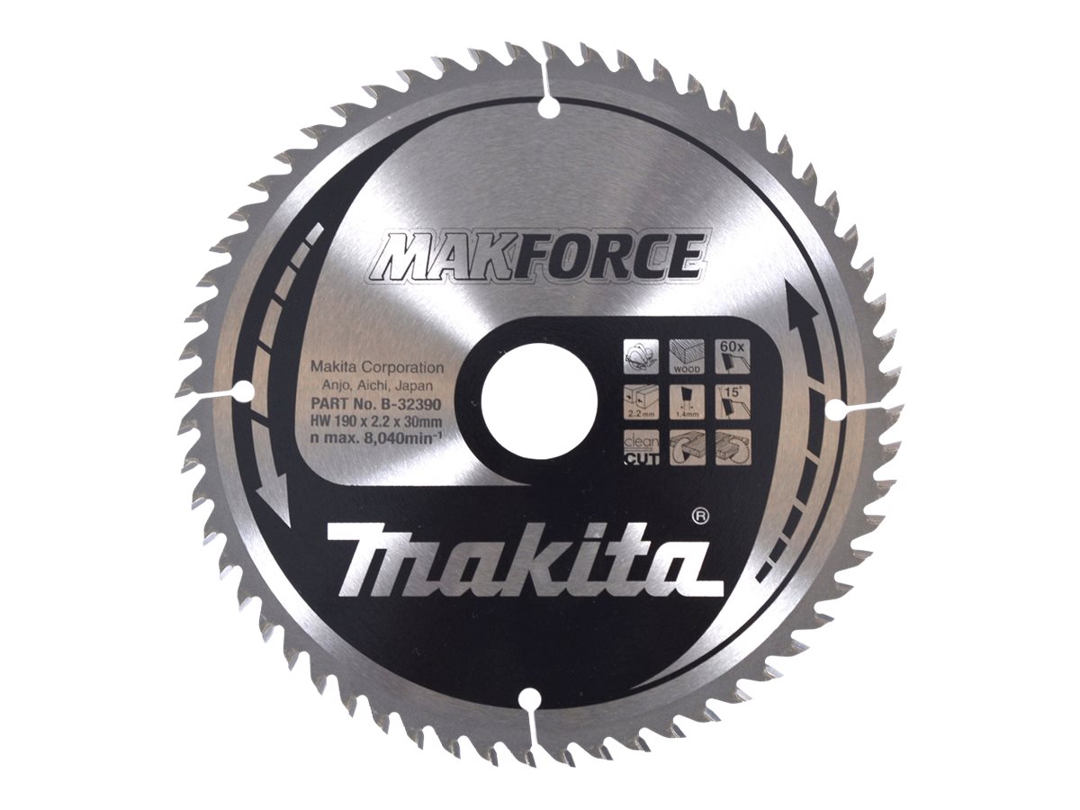 Makita B-32390 MAKFORCE Circular Saw Blade - for Wood