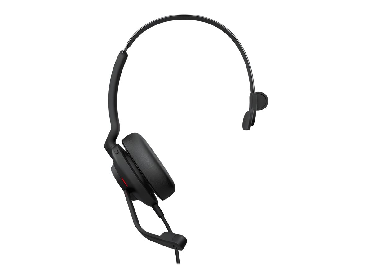 Jabra Evolve2 30 SE MS Mono Kablet Høretelefoner Sort