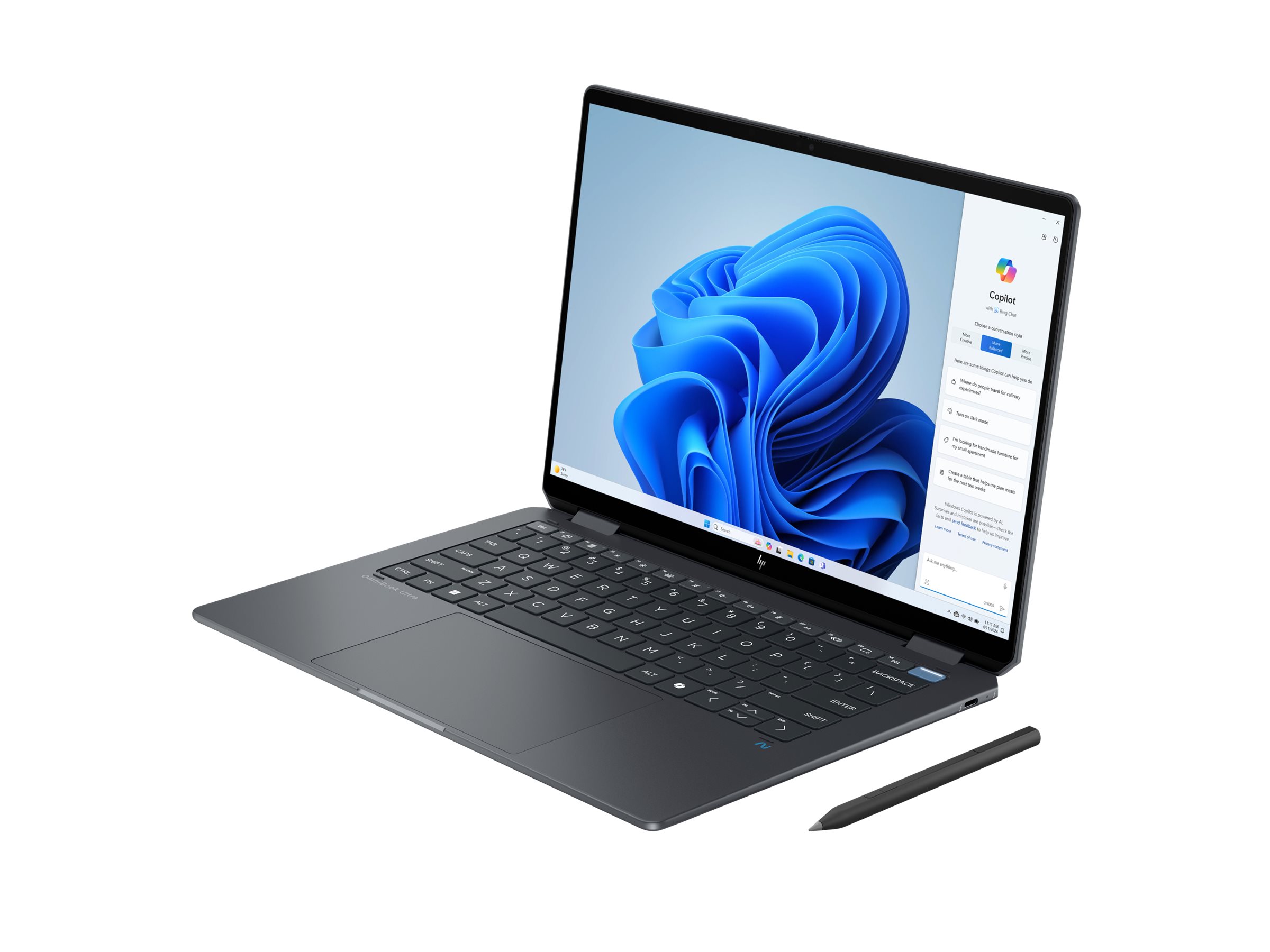 HP OmniBook Ultra Flip Laptop 14-fh0075ng 14" 256V 1TB Intel Arc Graphics 140V Windows 11 Home