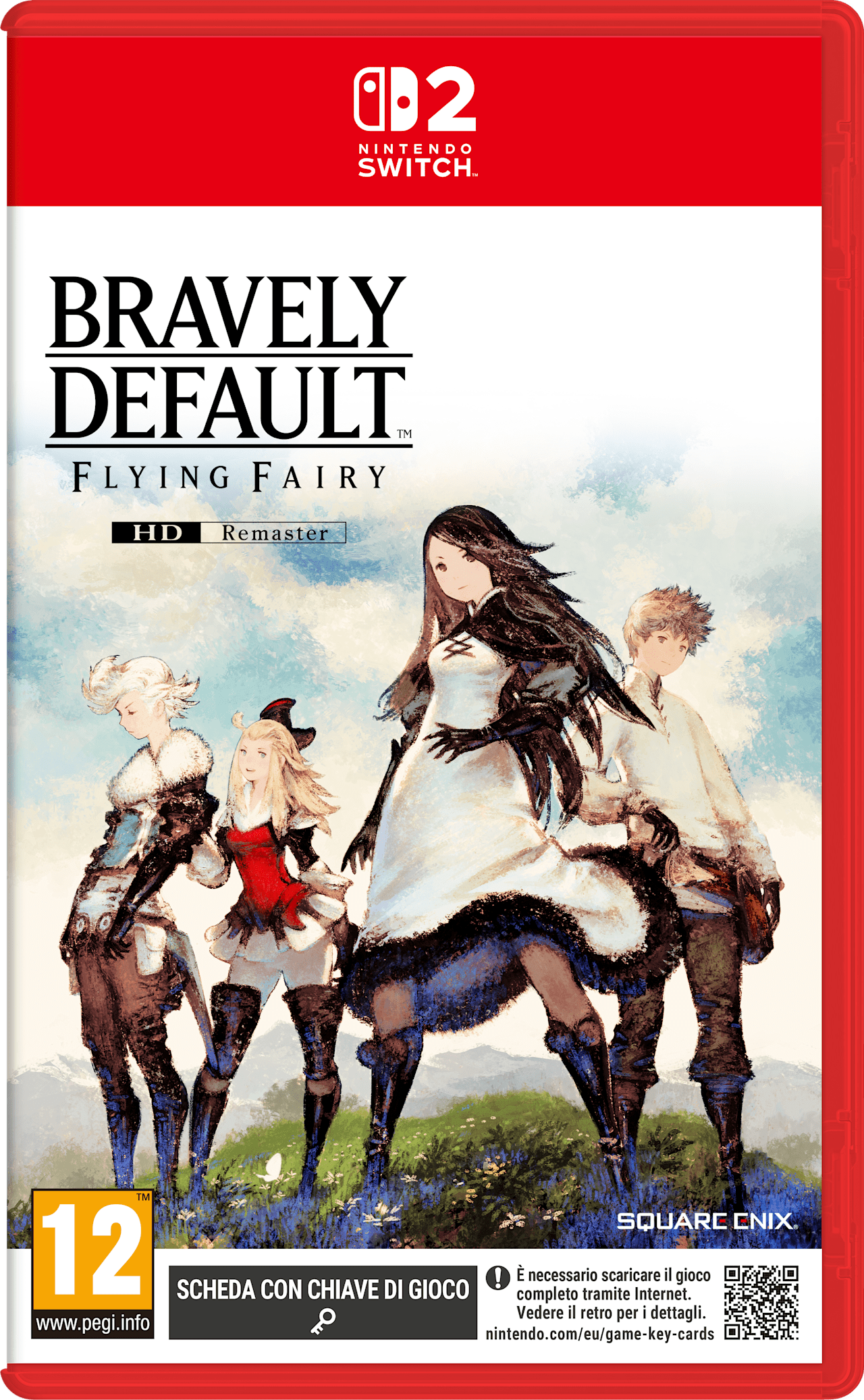 Nintendo Bravely default flying fairy hd remaster​ Nyudgivet Nintendo Switch 2