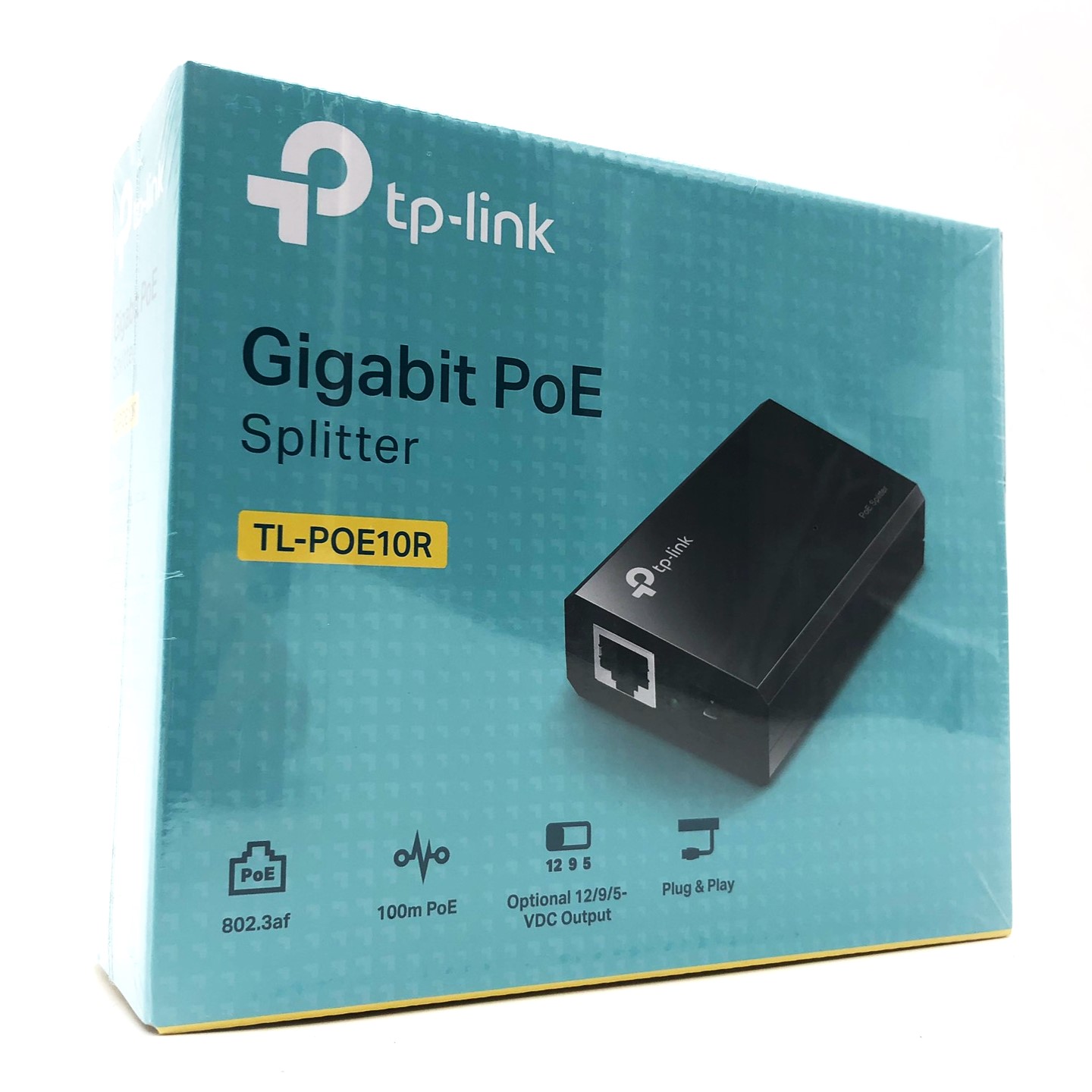 Gigabit PoE Splitter - 12V/9V/5V, 10/100/1000mbps