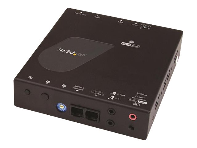 StarTech.com 4K HDMI over IP Receiver for ST12MHDLAN4K - 4K Receiver - HDMI Over Cat6 - 4k AV Receiver (ST12MHDLAN4R) Video/audio ekspander