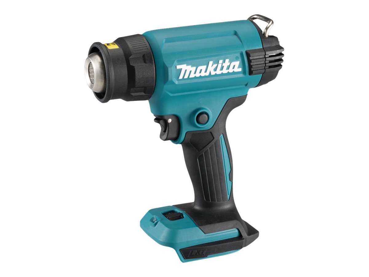Makita DHG181ZK - Varmepistol - ledningfri - 120 - 200 l/min - intet batteri, ingen oplader - 18 V