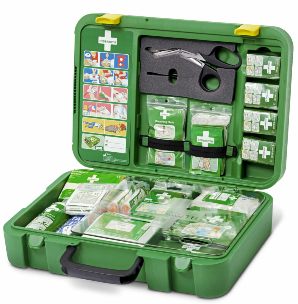 Cederroth First Aid Kit XL | Førstehjælp | Fjernlager | Salvequick