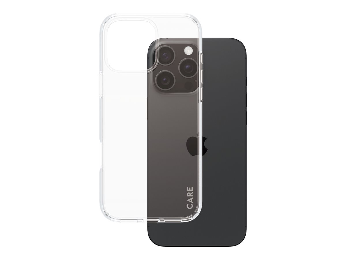 PanzerGlass CARE by Flagship Case Transparent Urban Combat w. Clear Frame iPhone 16 Pro Max Beskyttelsescover Transparent Apple iPhone 16 Pro Max