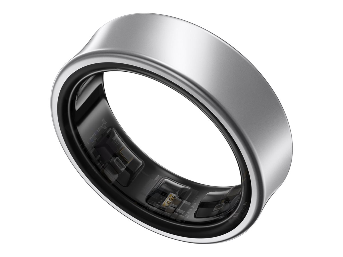Samsung Galaxy Ring - 14 - smart ring - 8 MB - Bluetooth - 3.2 g - titansølv