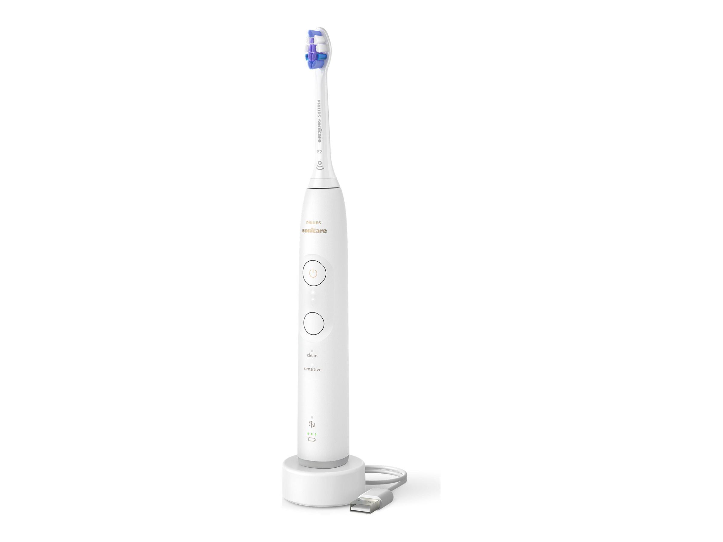 Philips Eltandbørste Sonicare 6100 series HX7400 - tooth brush - white
