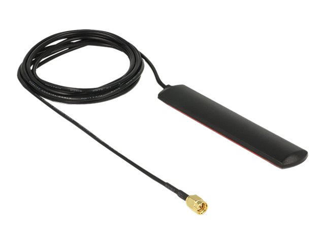 DeLOCK GSM UMTS LTE WLAN Antenne Sort