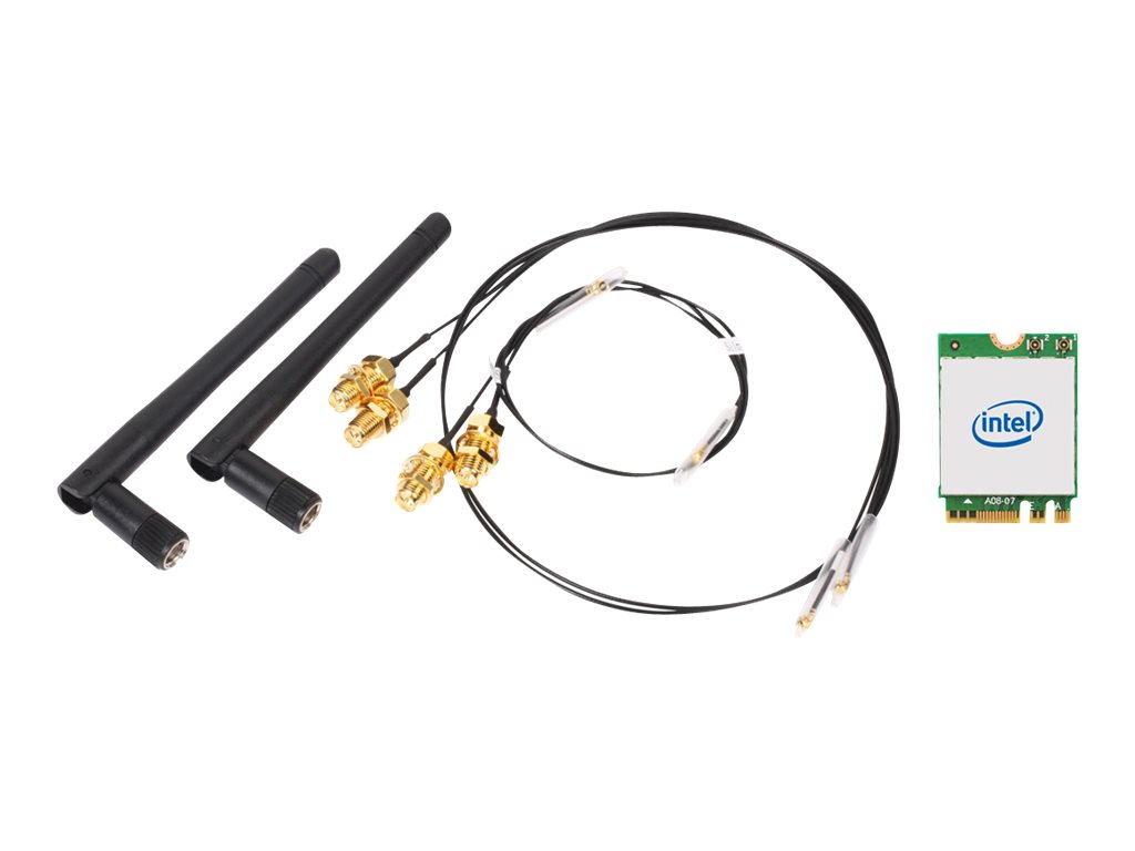 Shuttle WLN-M1 - Netværksadapter - M.2 2230 (CNVi) - 802.11ax, Bluetooth 5.2 - for XPC P52, POS P520  XPC slim DH470, DL20, DL3000, DS20, DS20U3 V2, DS50, XH610