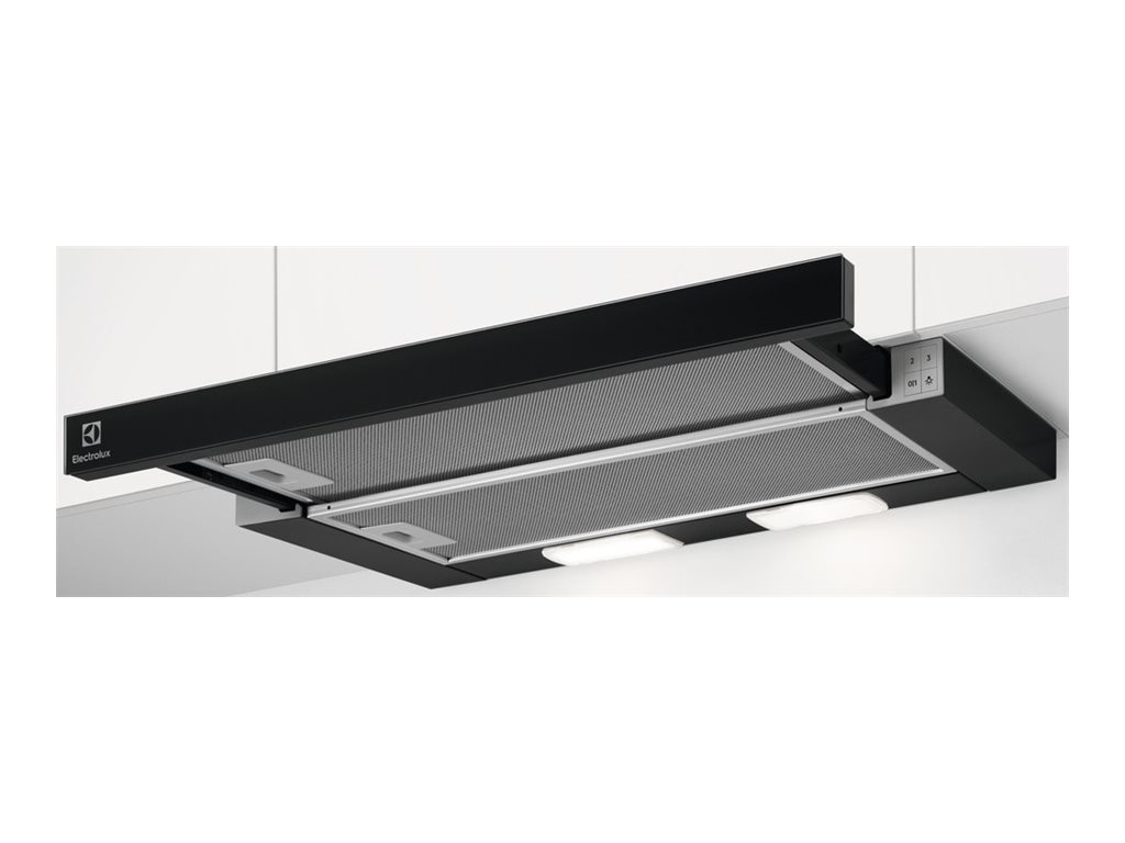 Electrolux LFP326FB, 410 m³/t, Aftræk/Recirkulerende, D, E, D, 69 dB