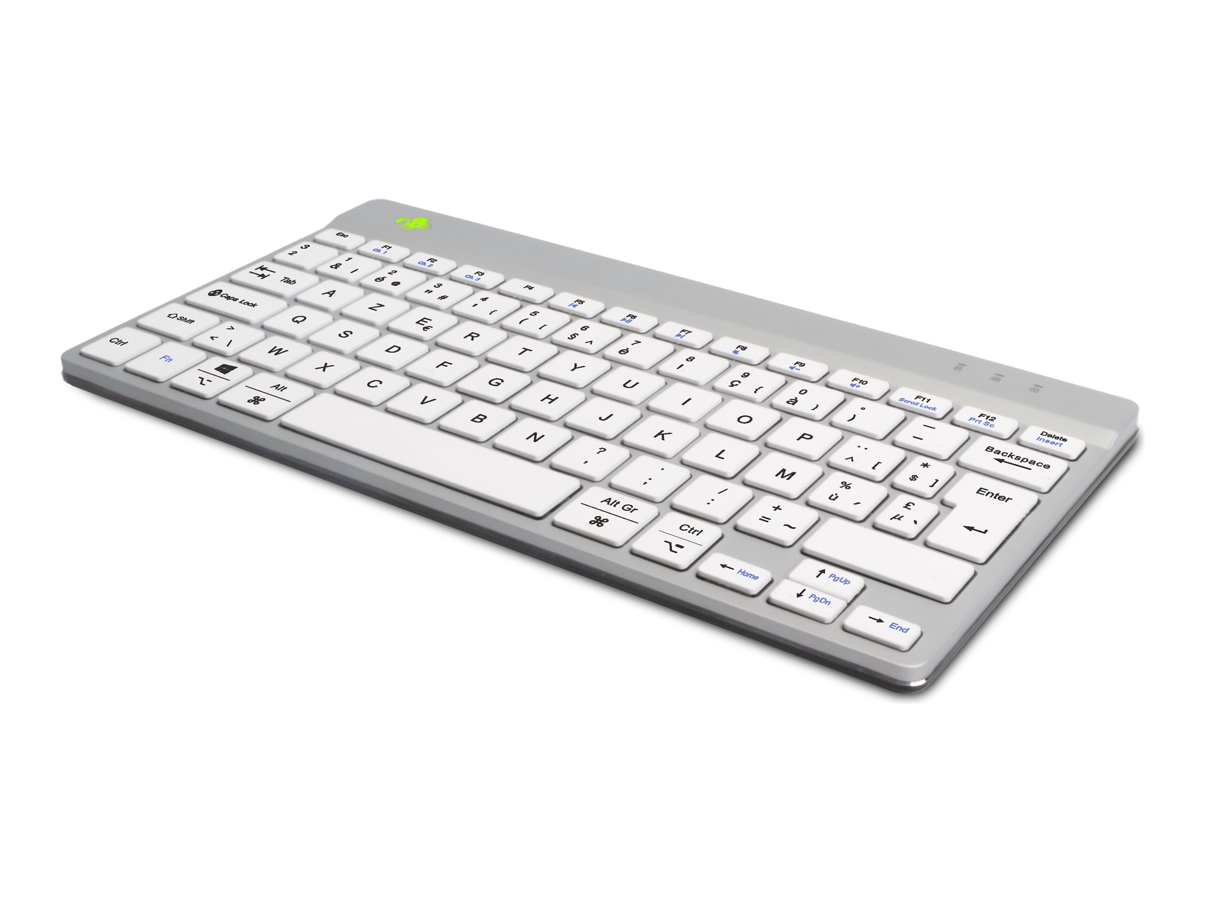 R-Go Tools R-Go Ergonomic Keyboard Compact break - Tastatur - Belgisk - Hvid