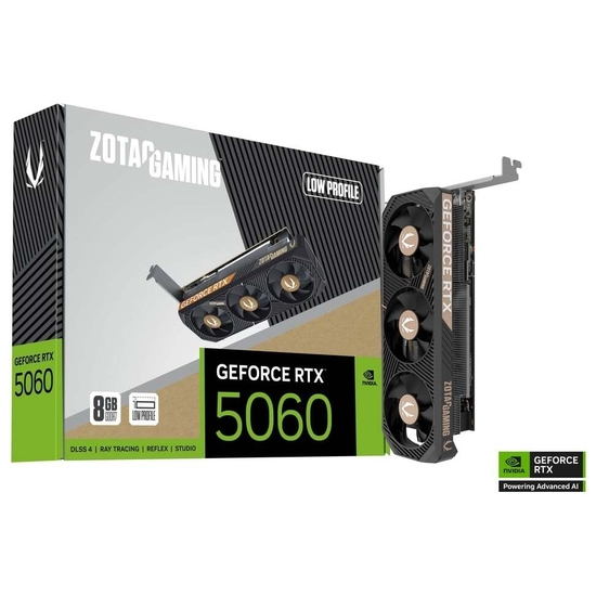 ZOTAC GeForce RTX 5060 Low Profile - 8GB GDDR7 RAM - Grafikkort