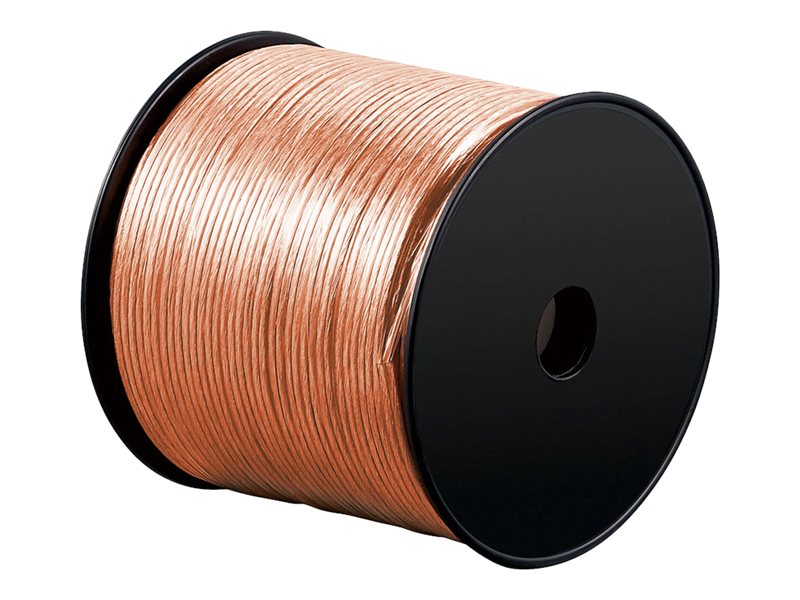 Goobay 15020, Kobberbeklædt aluminium (CCA), 100 m, Transparent