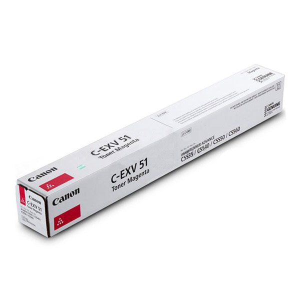 Canon Canon C-EXV 51 L M Tonerkassette Magenta C-EXV51LM Modsvarer: N/A