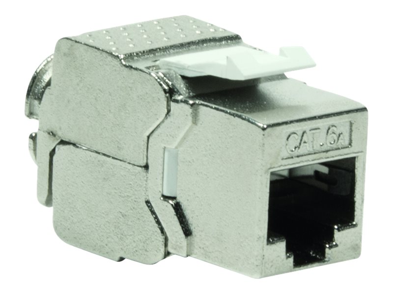 LogiLink Cat.6A Keystone Jack STP AWG 22-26 toolless 16 mm width