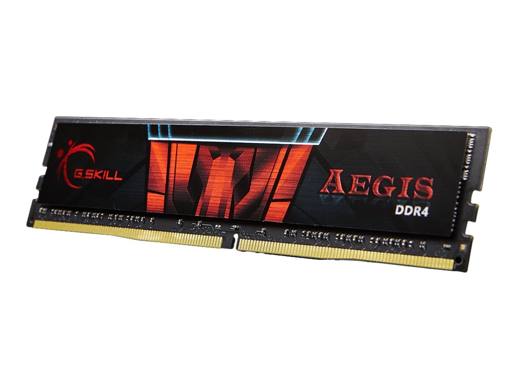 G.Skill AEGIS DDR4-3000 - 16GB - CL16 - Single Channel (1 pcs) - Intel XMP - Sort