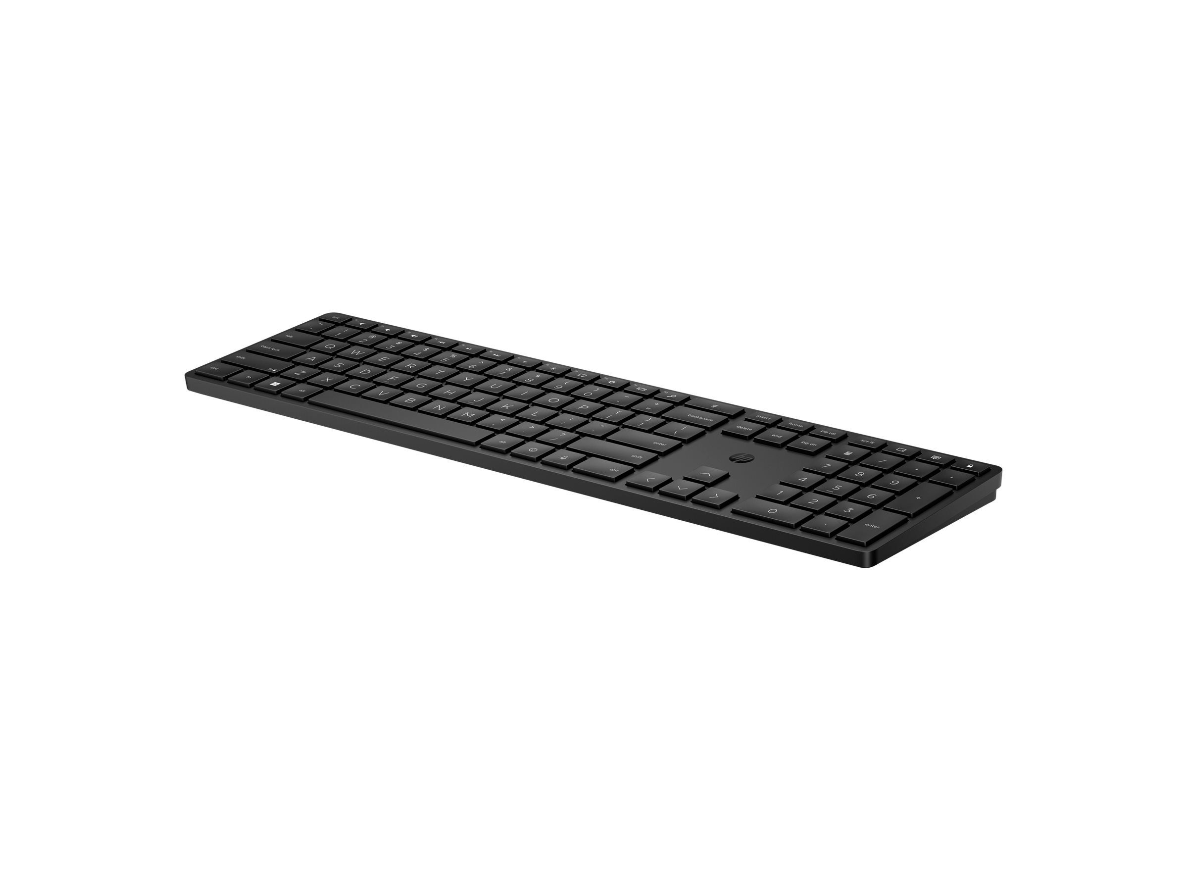 HP 455 - Tastatur - programmerbar - trådløs - 2.4 GHz - Pan Nordic - sort - for HP 34  Elite Mobile Thin Client mt645 G7  ZBook Firefly 14 G9  ZBook Fury 16 G9