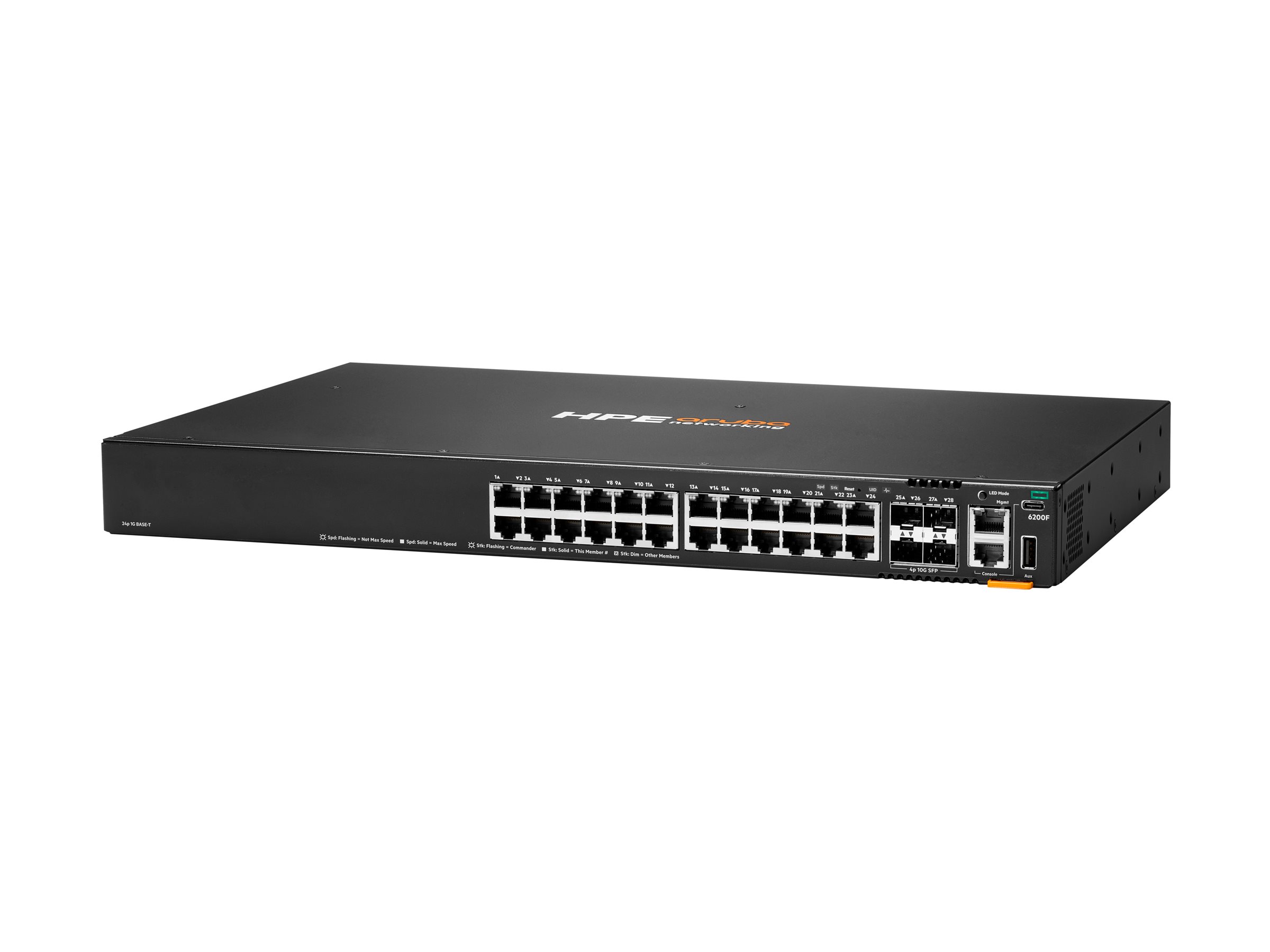 HPE Aruba Networking CX 6200F 24G 4SFP+ Switch Switch 24-porte Gigabit Ethernet