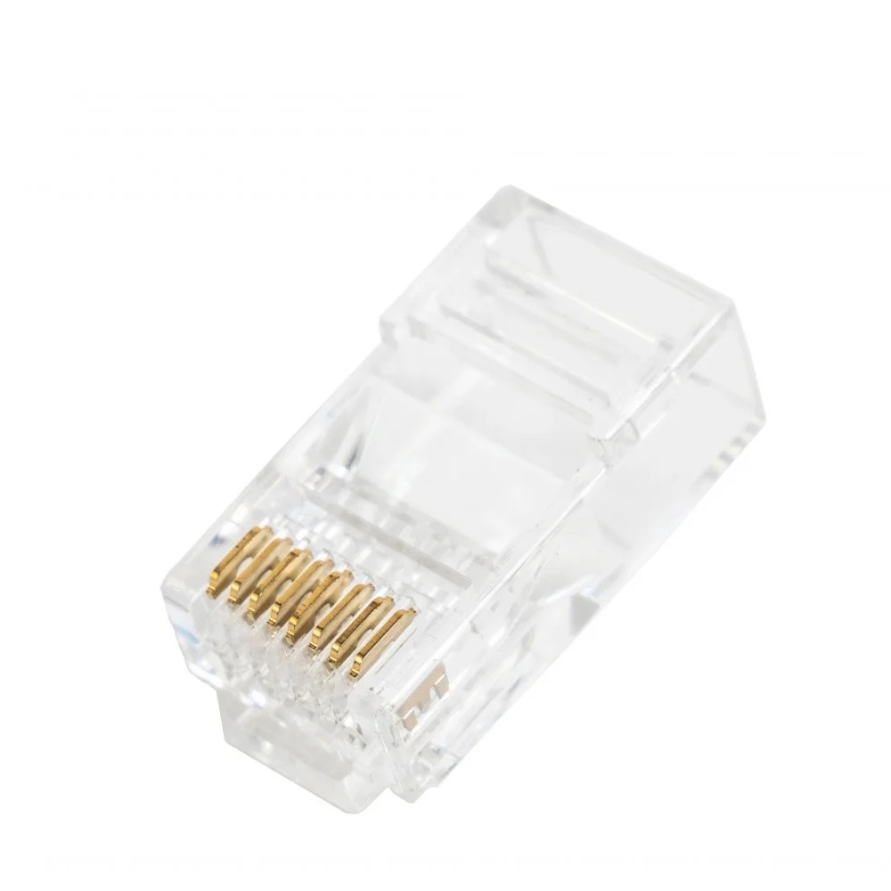 Digitus RJ45 (8P8C) CAT 6 Modular Plug   med pass-through, 100 stk.