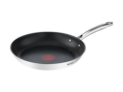 Tefal DUETTO+ G7320434, Rund, Gryde til alle formål, Sort, Rustfrit stål, Titanium, 250 °C, Rustfrit stål