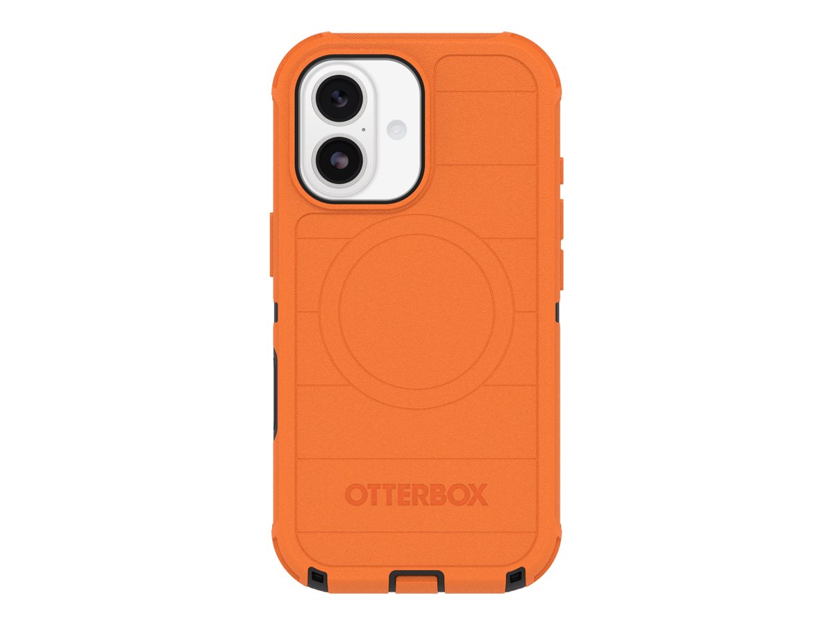 OtterBox Defender Series Pro Beskyttelsescover Høj synlighed (sort/orange) Apple iPhone 17