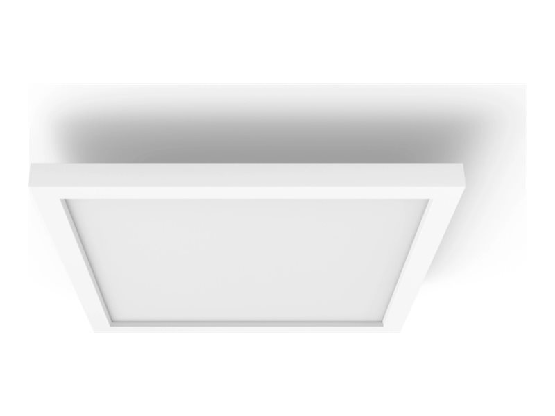 Philips Hue White and Color Ambiance Surimu - Loftslyspanel - LED - 300 x 300 mm - 25 W - RGBW-lys - 2200-6500 K - kvadrat - hvid ramme