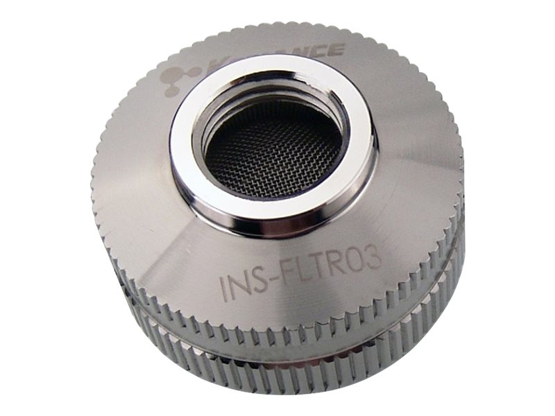 Koolance INS-FLTR03 Flydende kølesystems inline-filter 1-pack Sølv