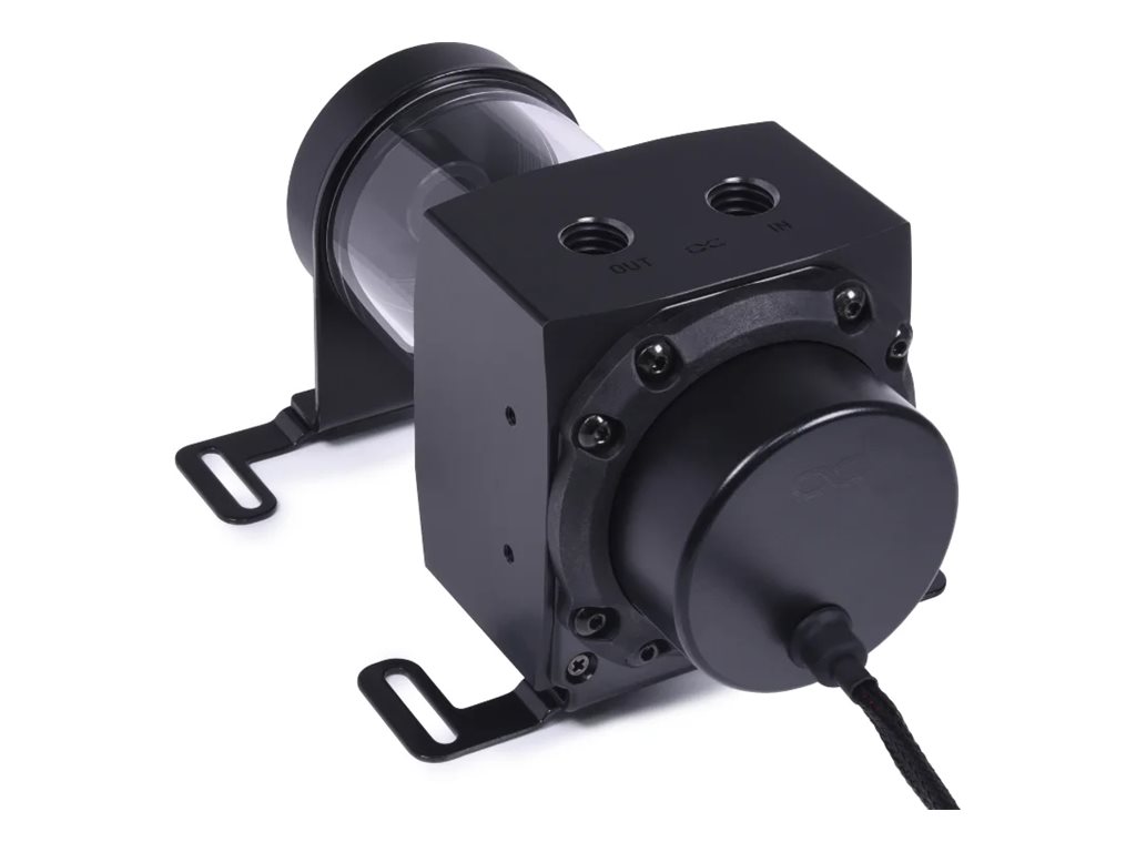 Alphacool Core 100 Aurora Pumpe og reservoir til flydende kølesystem 1-pack Sort