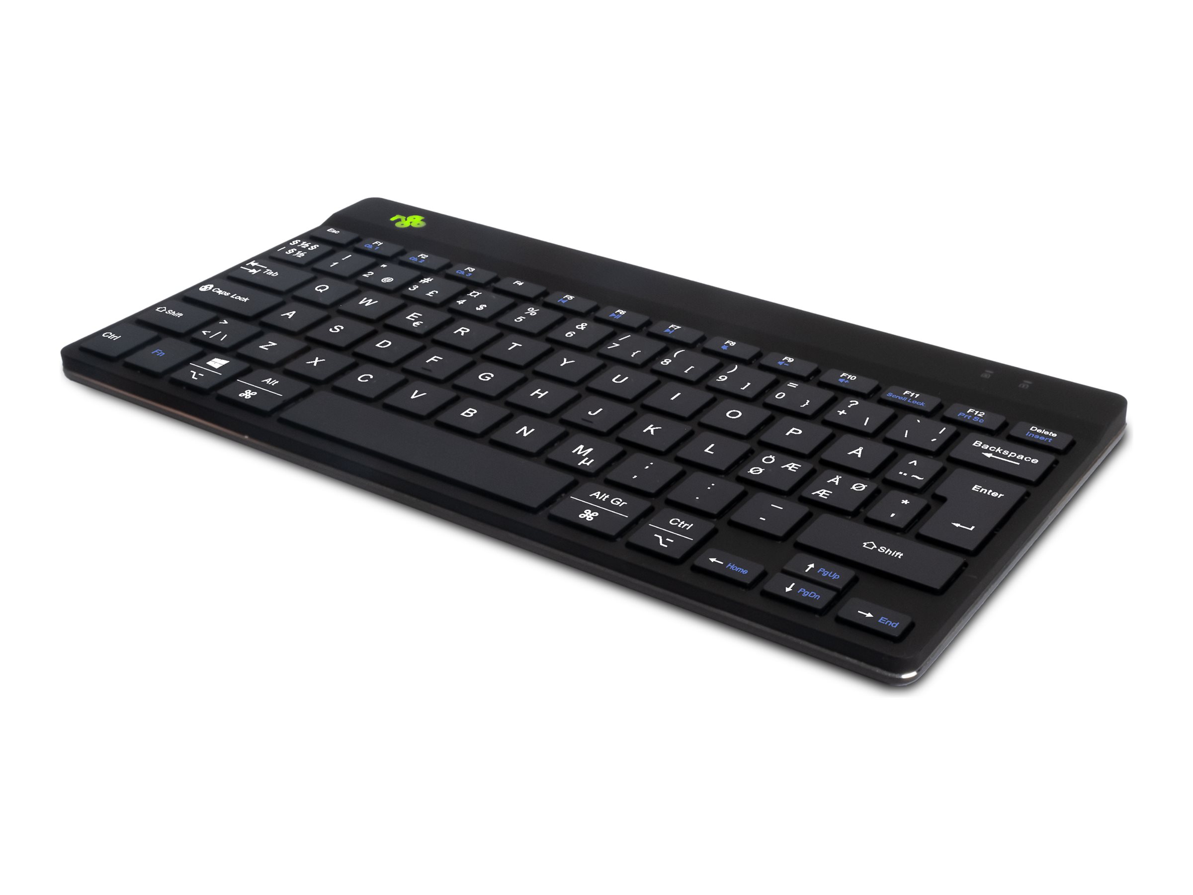 R-Go Tools R-Go Compact Break - keyboard - with integrated break indicator - QWERTY - Nordic - black Input Device - Tastatur - Nordisk - Sort