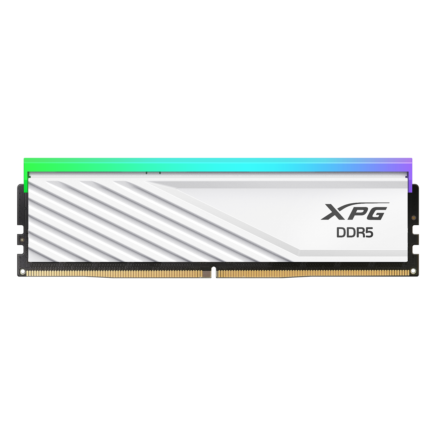 XPG LANCER BLADE RGB - DDR5 - sæt - 32 GB: 2 x 16 GB - DIMM 288-PIN - 6000 MT/s / PC5-48000 - CL30 - 1.1 - 1.4 V - ikke bufferet - on-die ECC - hvid