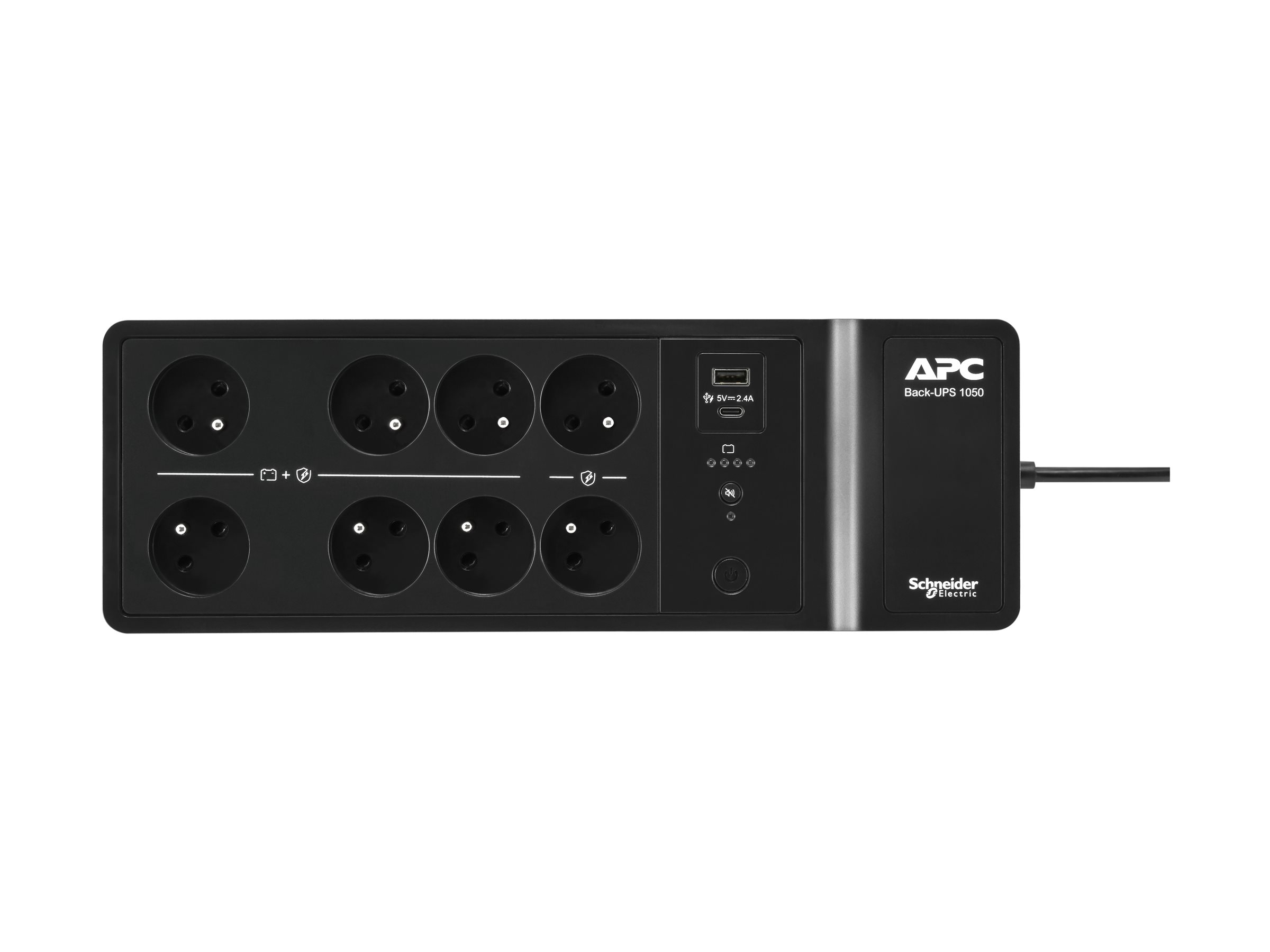 APC Back-UPS BE Series BE1050G2 - UPS - USB-C + USB-A - 600 Watt - 1050 VA