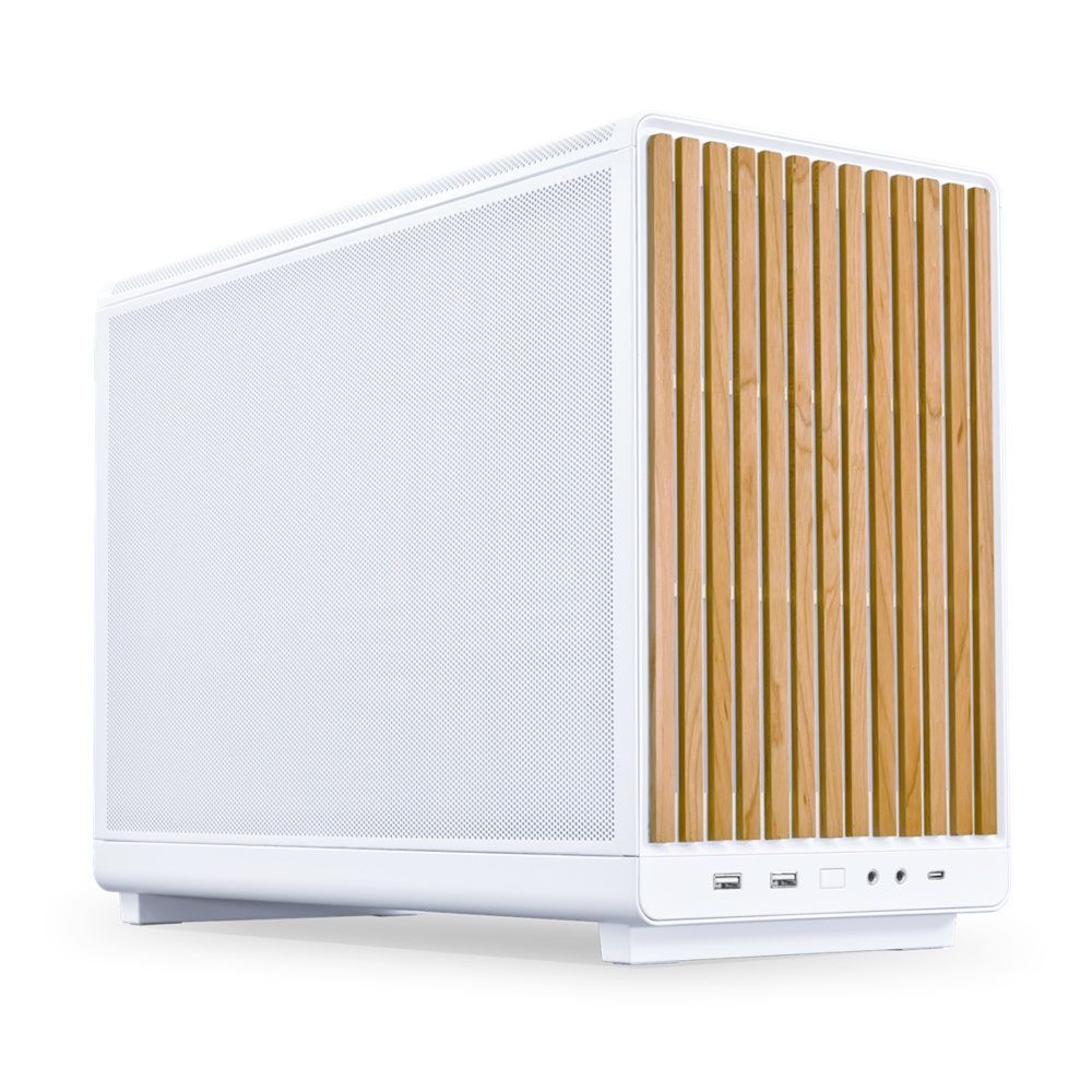 Lian Li Dan Case A3- mATX Wood edition - Kabinet - Minitower - Hvid