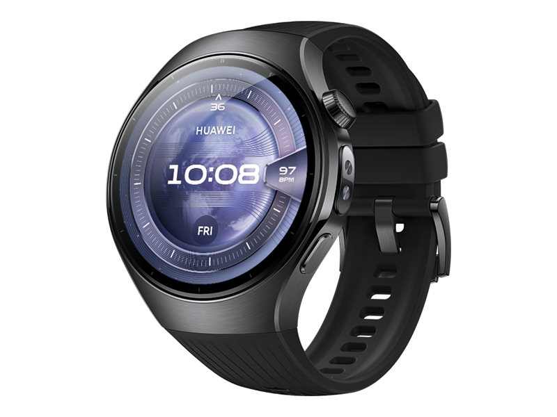Huawei Watch 5 46 mm Sort SmartWatch billede