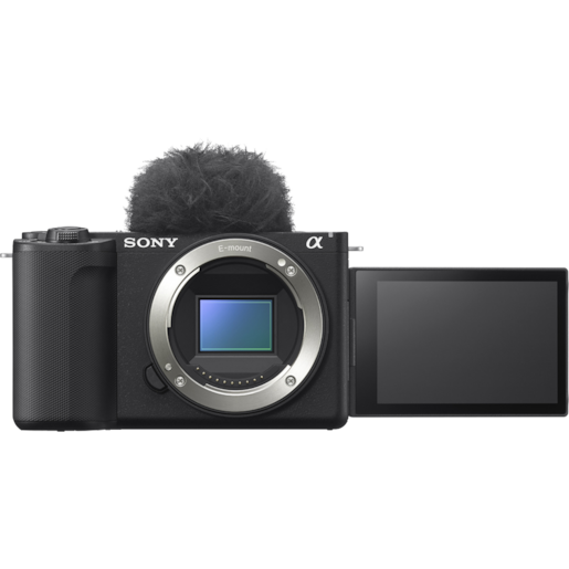 Sony a ZV-E10 II - Digitalkamera - spejlløst - 26.0 MP - 4K / 60 fps - kun kamerahus - Wi-Fi, Bluetooth - sort