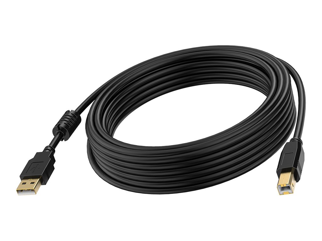 Vision Professional USB-kabel 3m Sort