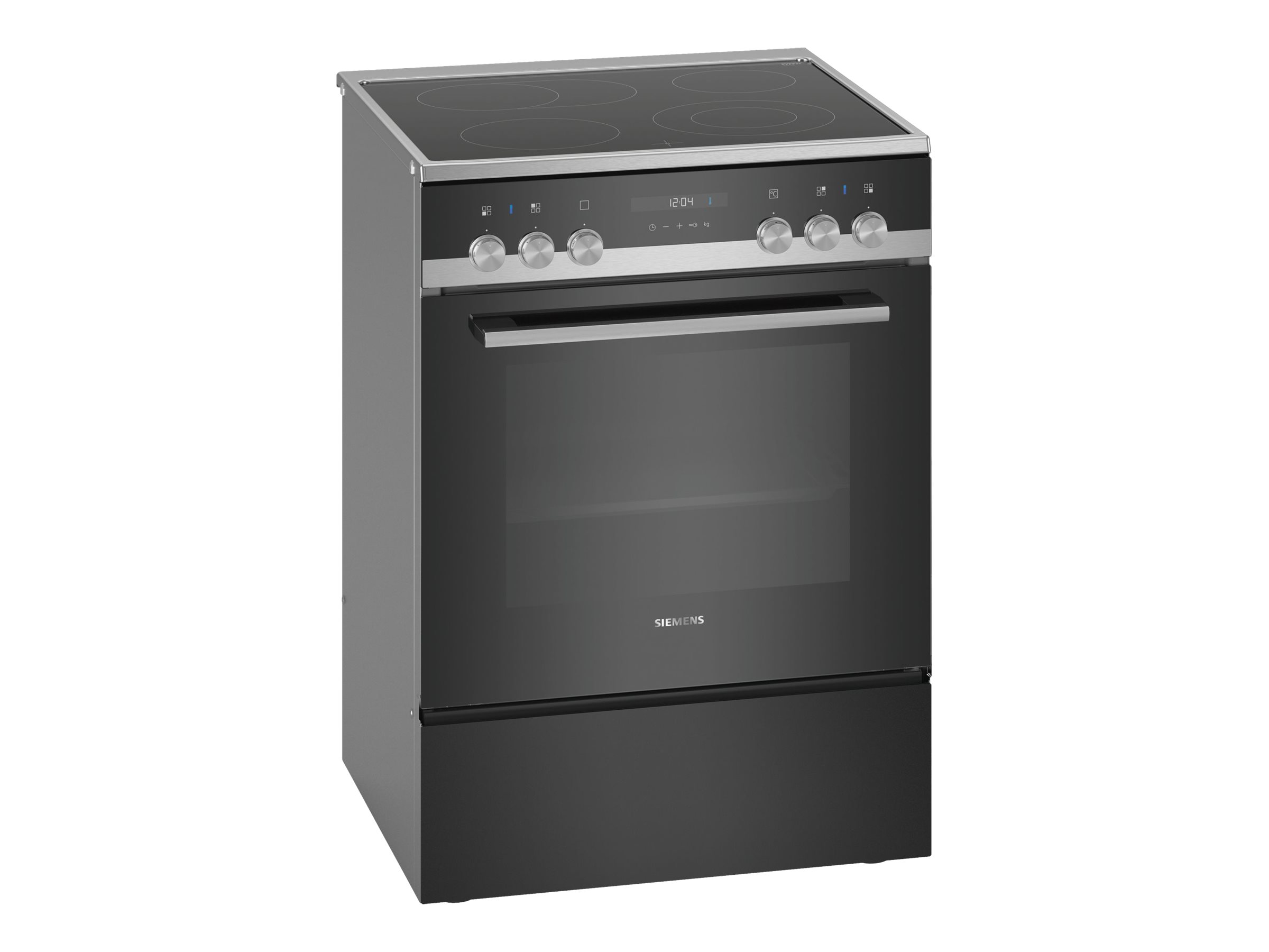 Siemens iQ500 HK9S5A240 Komfur Fritstående Keramisk kogeplade Rustfrit stål
