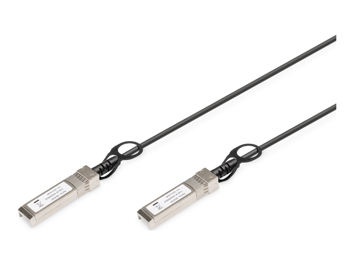 DIGITUS Professional Dobbelt-axial 50cm 10GBase-kabel til direkte påsætning