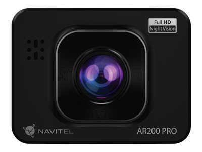 NAVITEL AR200 PRO Dashcam 1920 x 1080 Sort