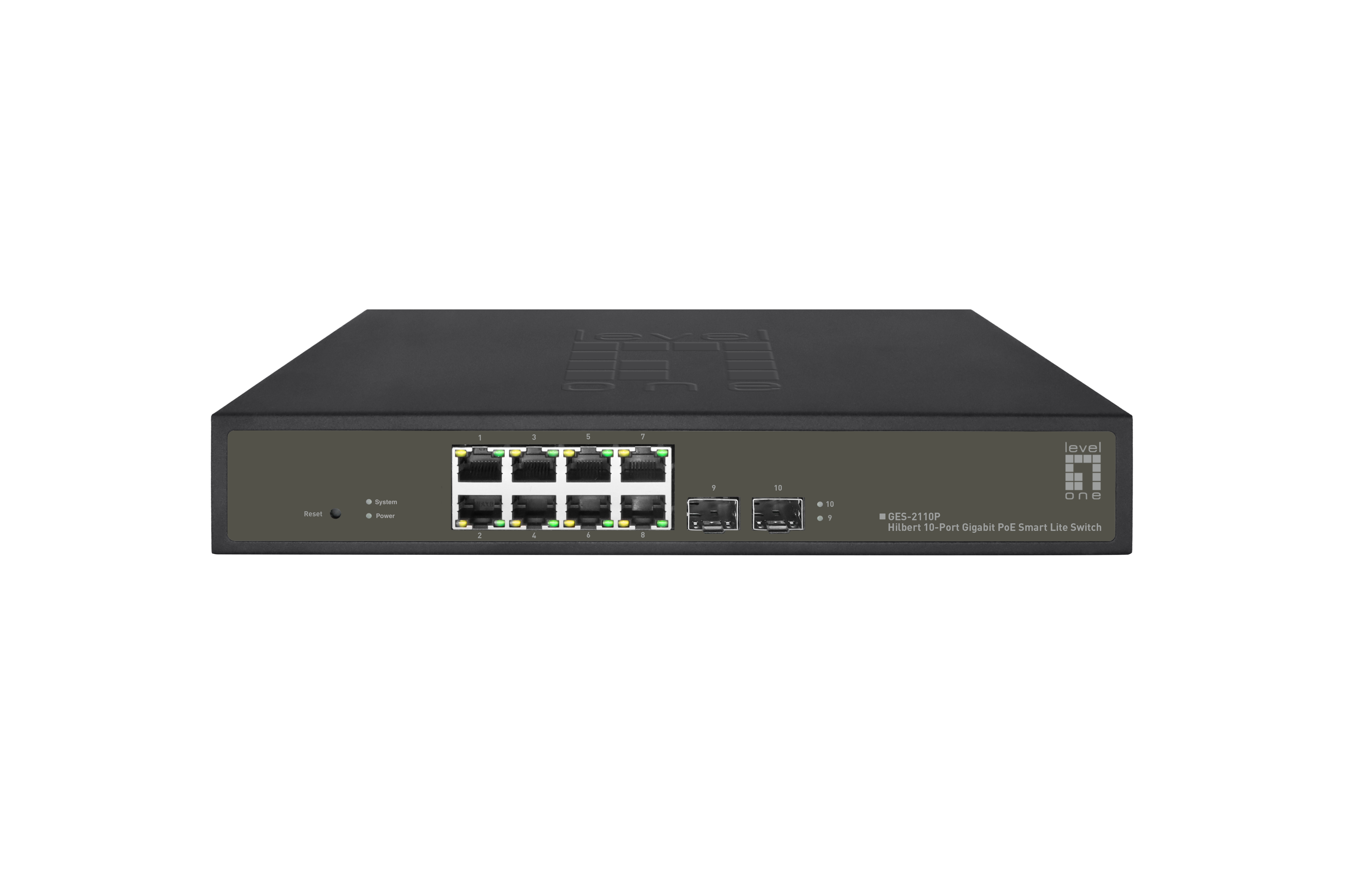 LevelOne GES-2110P Switch 8-porte Gigabit Ethernet