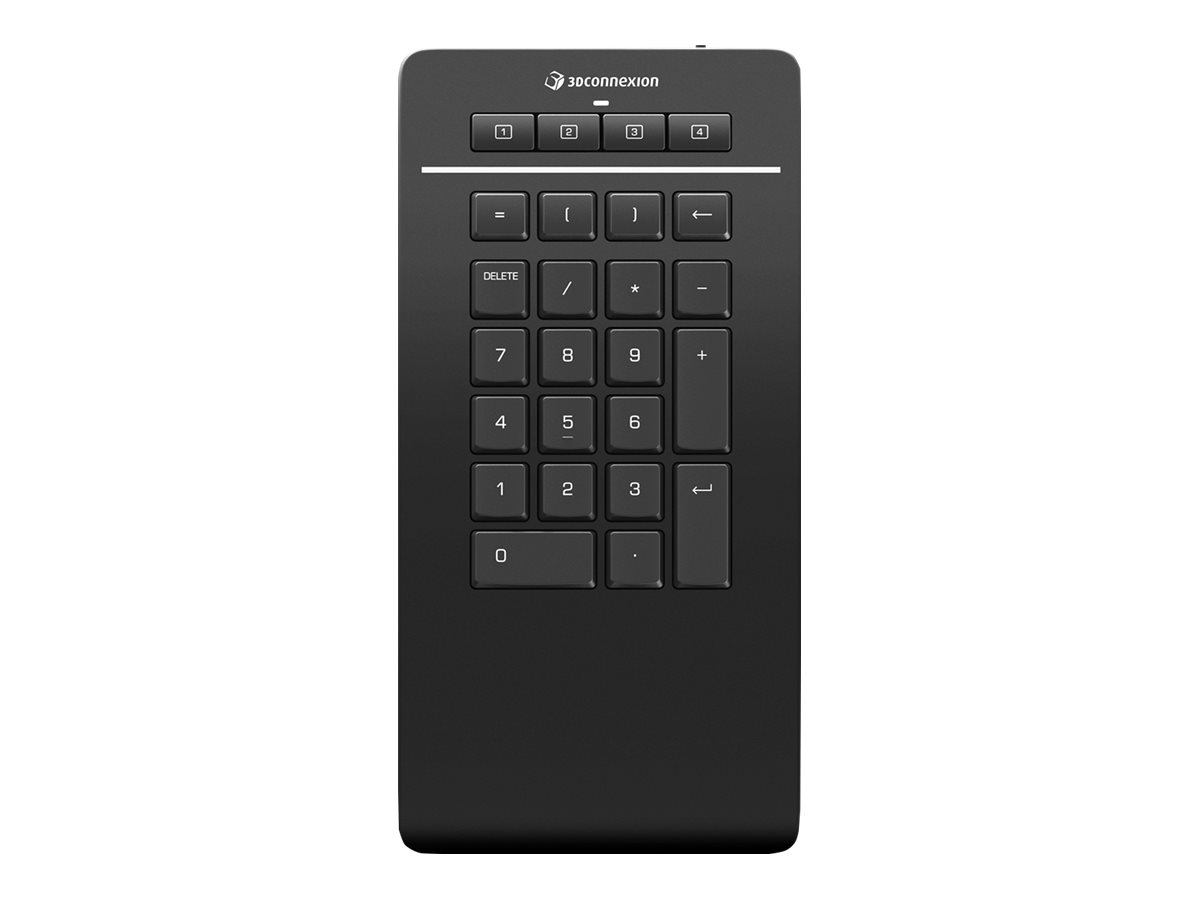 3Dconnexion Keyboard Numpad Pro Tastatur Trådløs Kablet