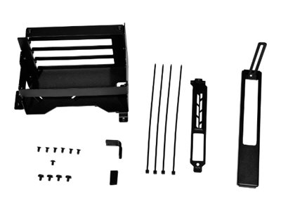 Lian Li O11DEXL-1X Upright GPU-Bracket - Black Kabinet Tilbehør - GEEKD.dk