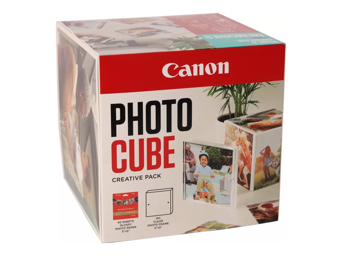 Canon PP-201 - Skinnende - blå - 130 x 130 mm 40 ark fotopapir - for MAXIFY GX5550, GX6550  PIXMA TR150, TS5350, TS5351, TS7451, TS7650, TS7750, TS8750, TS8751