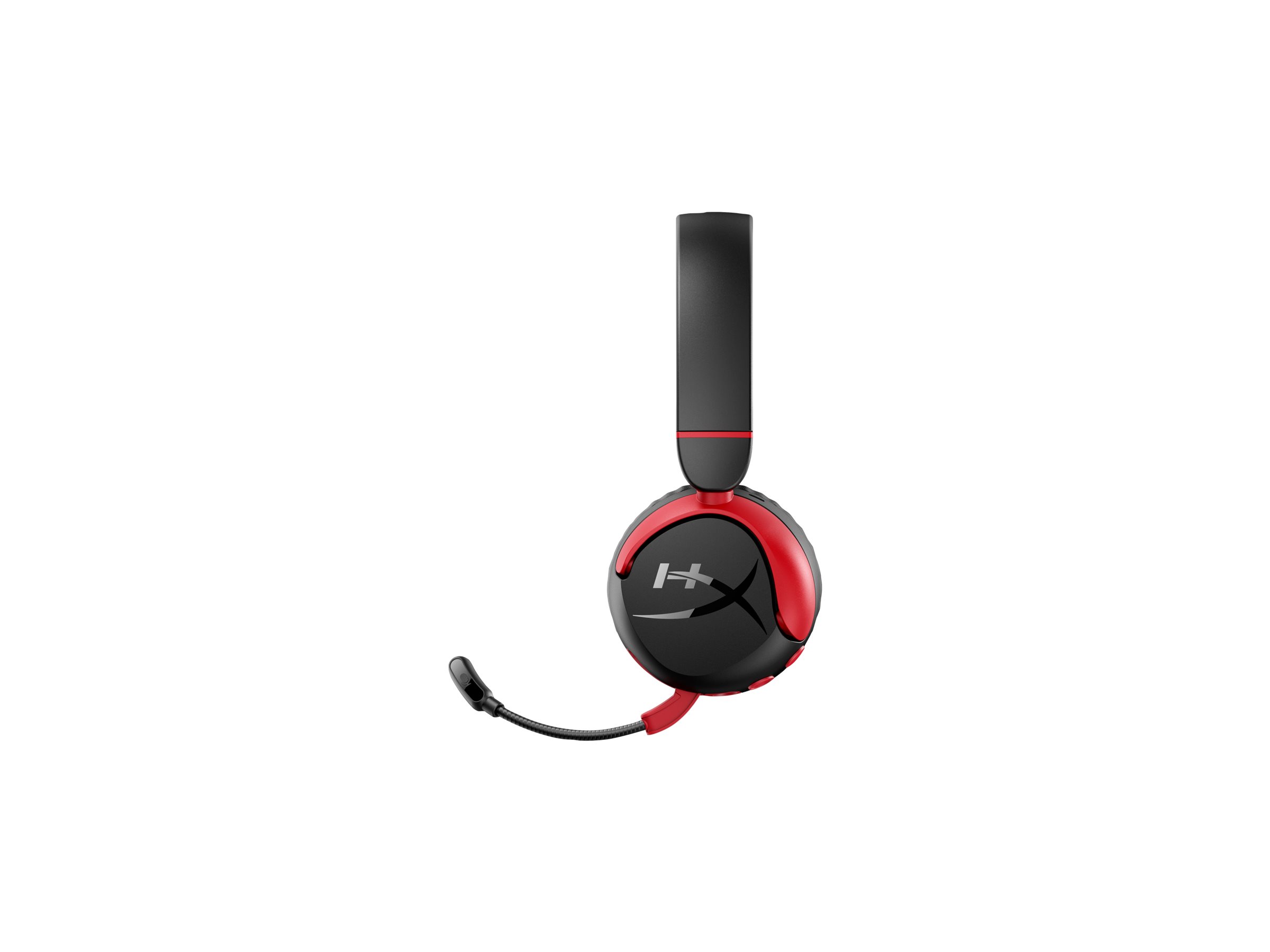 HyperX Cloud Mini - Headset - på øret - Bluetooth - trådløs, kablet - aktiv støjfjerning - 3,5 mm jackstik - sort