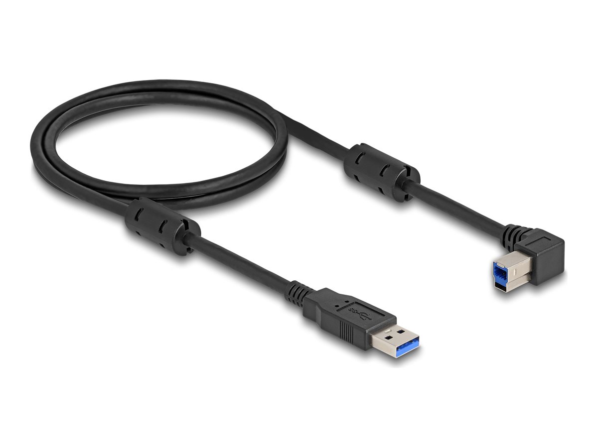 DeLOCK USB 3.0 USB-kabel 1m Sort