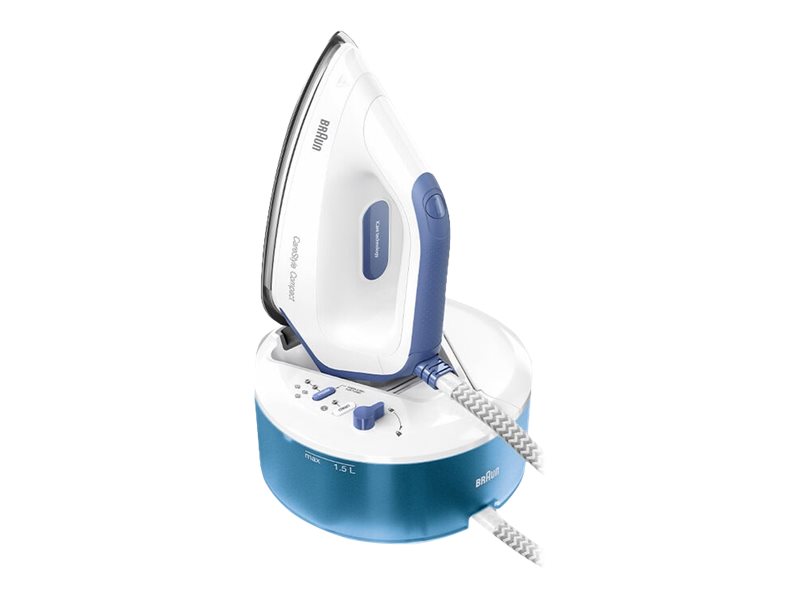 Braun CareStyle Compact IS 2143 Dampstrygejern 2400W Blå Hvid