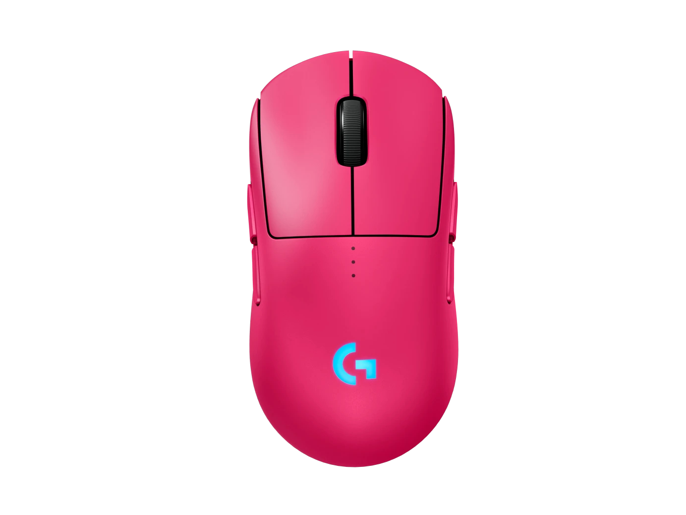 Logitech G PRO 2 - Mus - gaming - højre- og venstrehåndet - optisk - 8 knapper - trådløs, kablet - 2.4 GHz, USB - USB Logitech LIGHTSPEED-modtager - pink