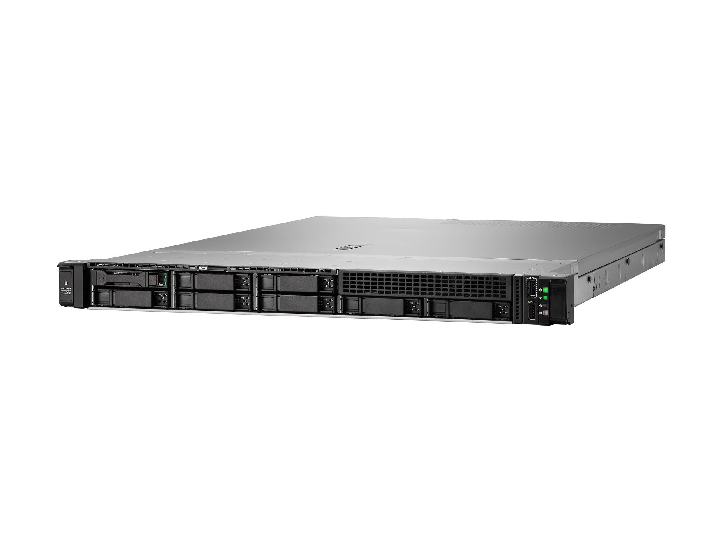 HPE ProLiant Compute DL320 Gen12 - Server - rack-monterbar 1U - envejs - 1 x Xeon 6505P / op til 4.1 GHz - RAM 64 GB - SATA/SAS/NVMe - hot-swap 2.5 bås(e) - SSD 2 x 480 GB - skærm: ingen