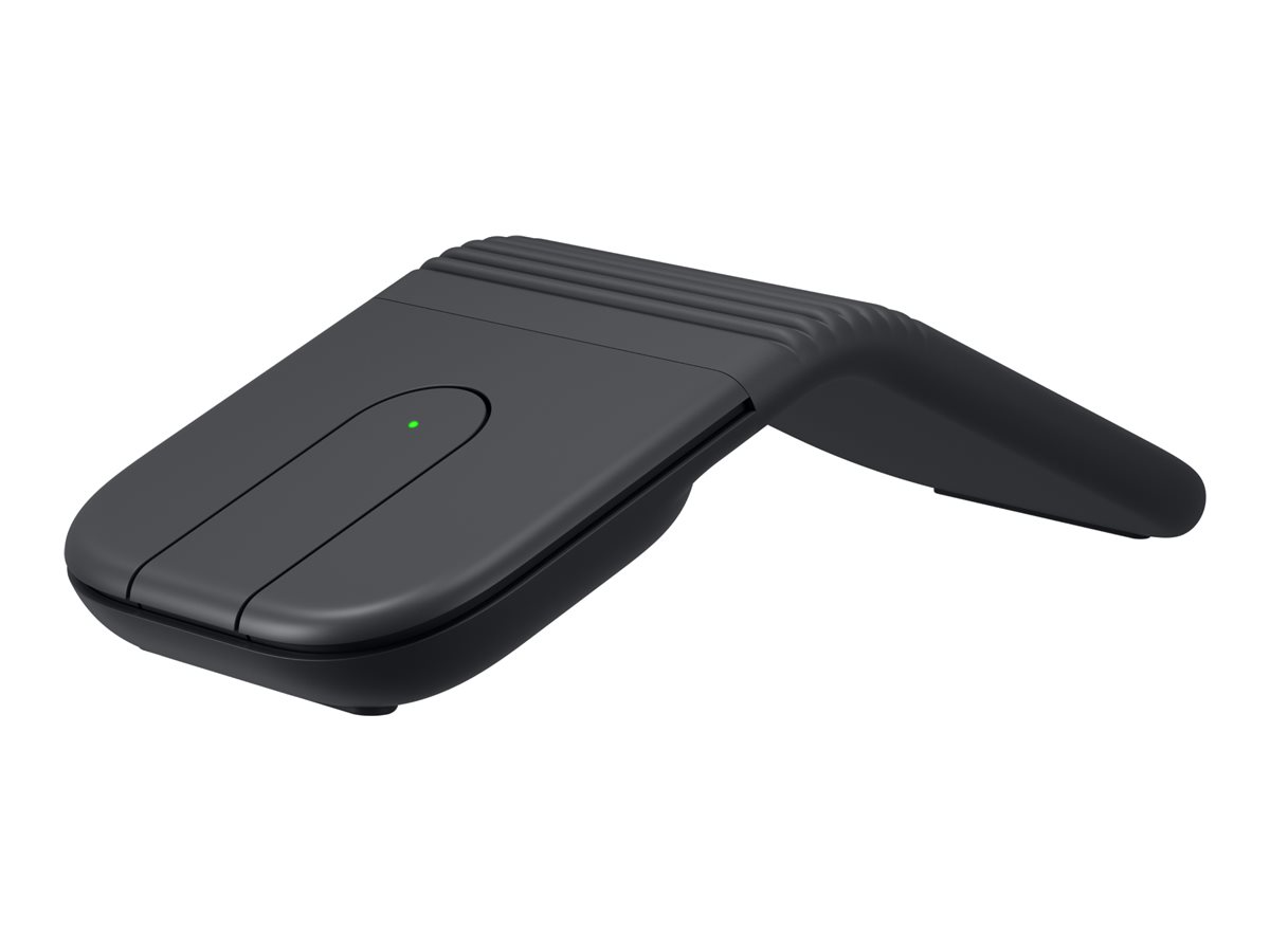 Logitech Mobi Fold - Graphite - Mus - Optisk - 4 knapper - Grå
