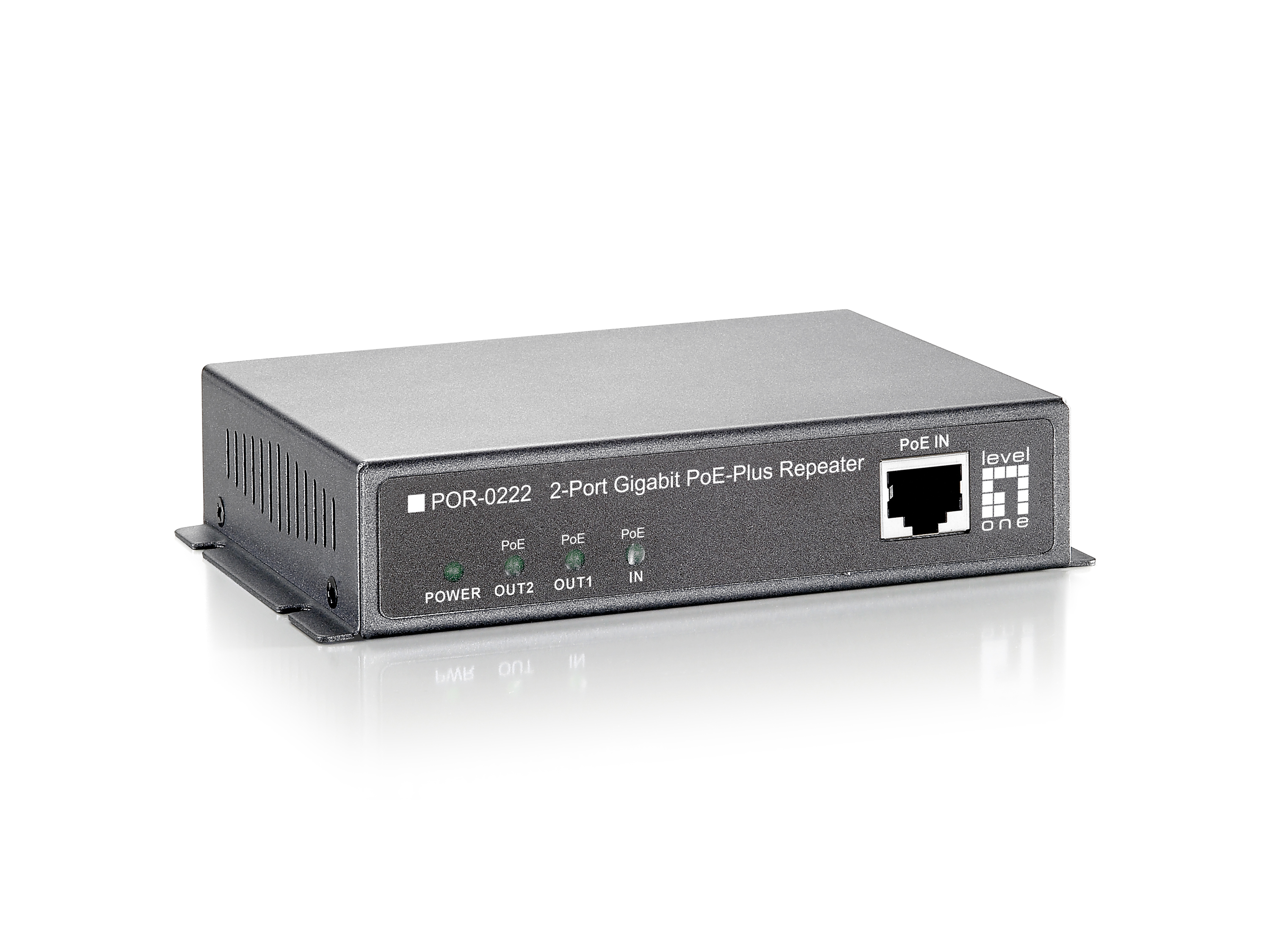LevelOne POR-0222 - repeater - 10Mb LAN 100Mb LAN GigE